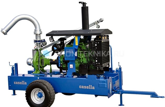 Дизельная мотопомпа Casella GMP drip Irrigation