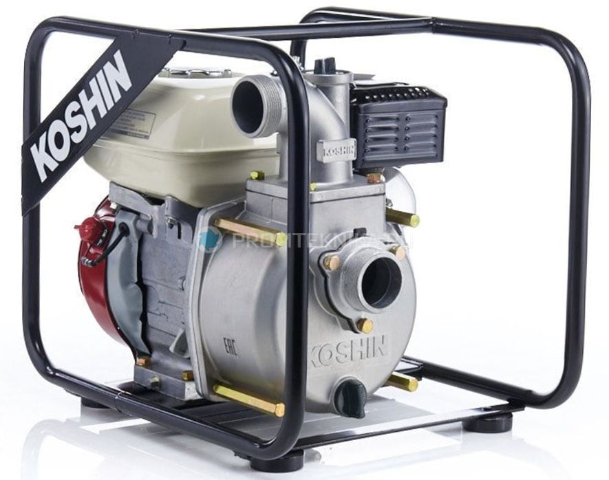 Бензиновая мотопомпа для слабозагрязненных вод Koshin STH-50X