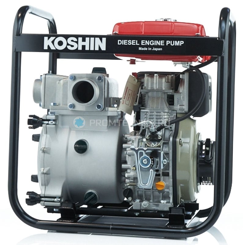 Дизельная мотопомпа для сильнозагрязненных вод Koshin KTY-80D