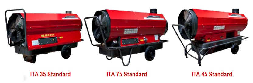 Тепловые пушки непрямого нагрева Thermobile ITA/ITAS