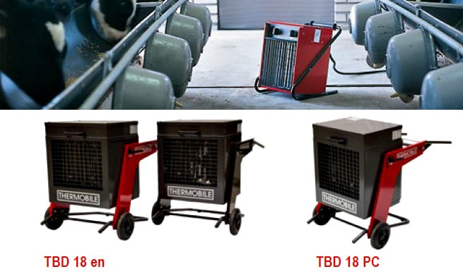 Промышленные электронагреватели BX/TBD 18 Thermobile